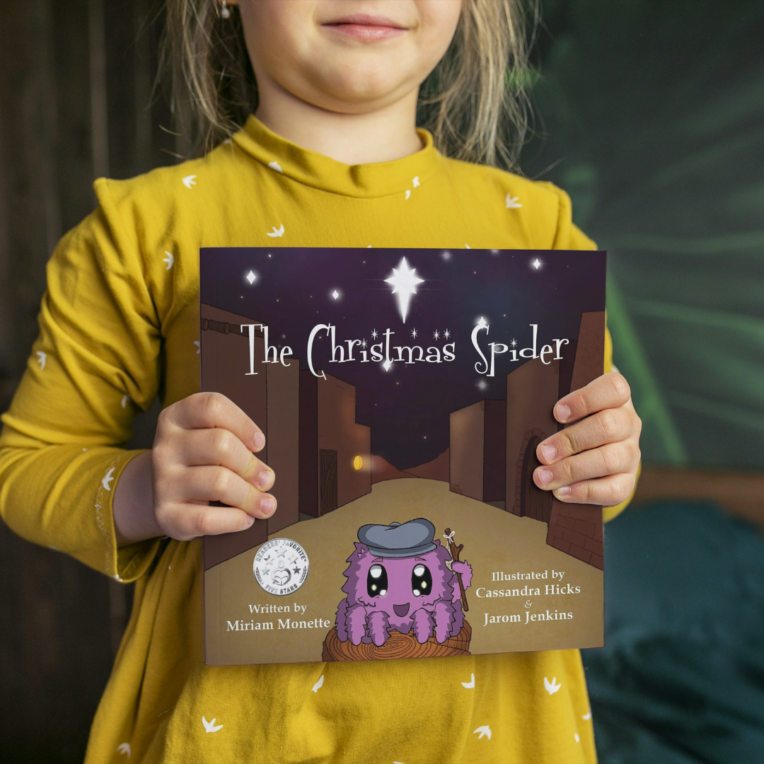 The Christmas Spider + coloring book