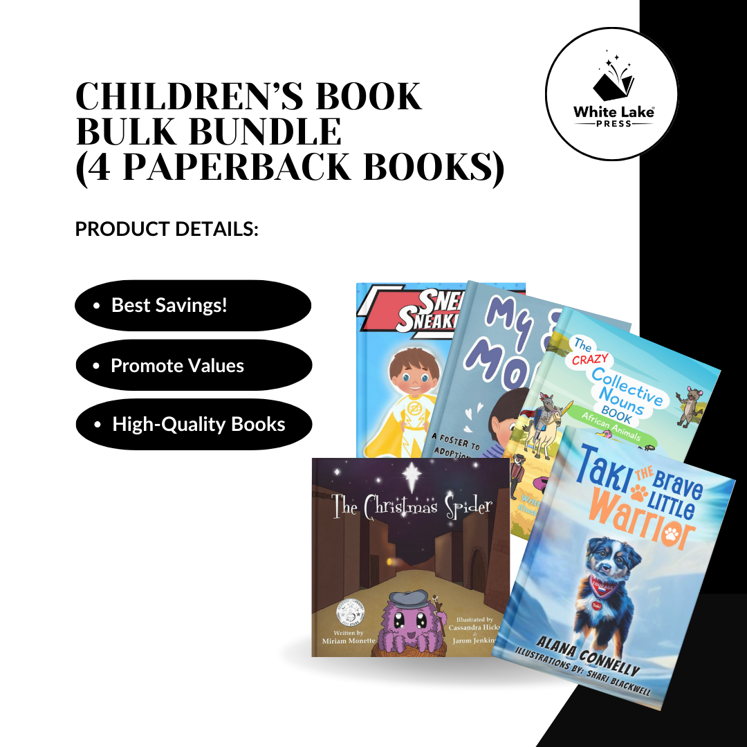 Children’s Book Bulk Bundle (4 Paperback Books)