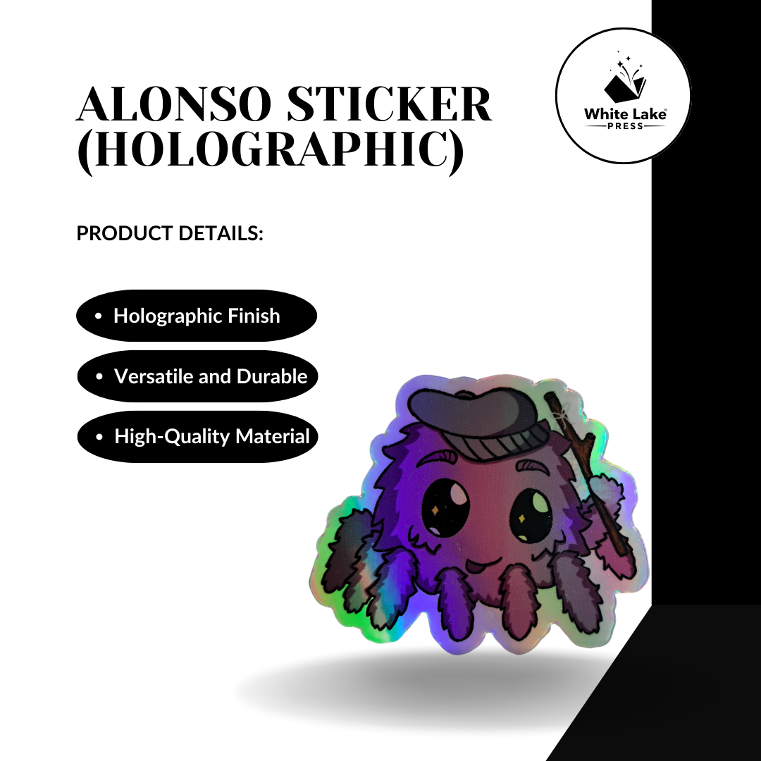 Alonso Holographic Sticker