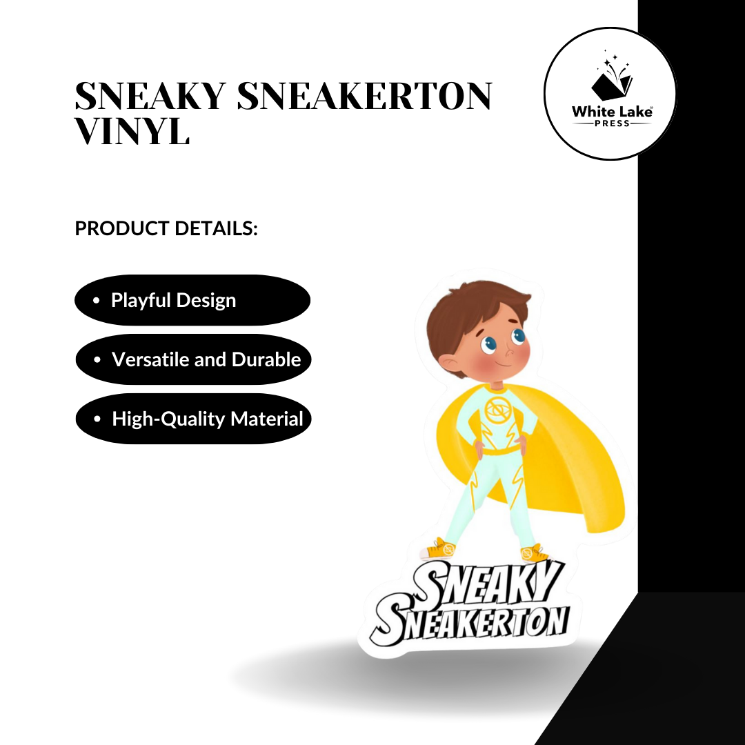 Sneaky Sneakerton Vinyl Sticker