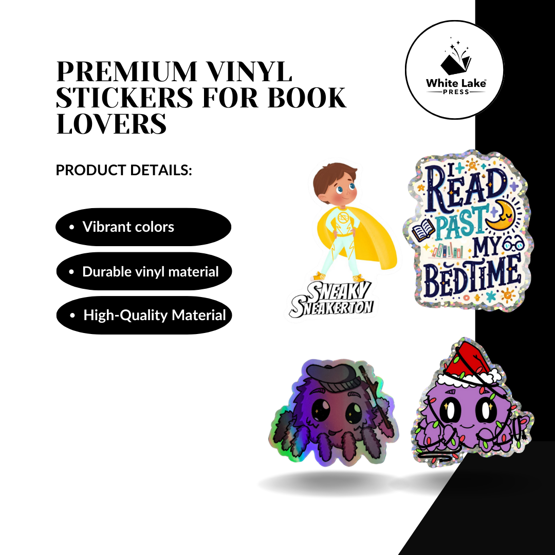 Premium Vinyl Stickers for Book Lovers