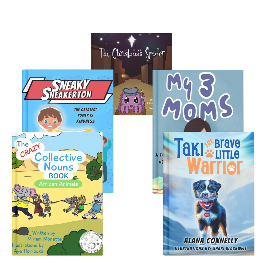 Children’s Book Bulk Bundle (4 Paperback Books)