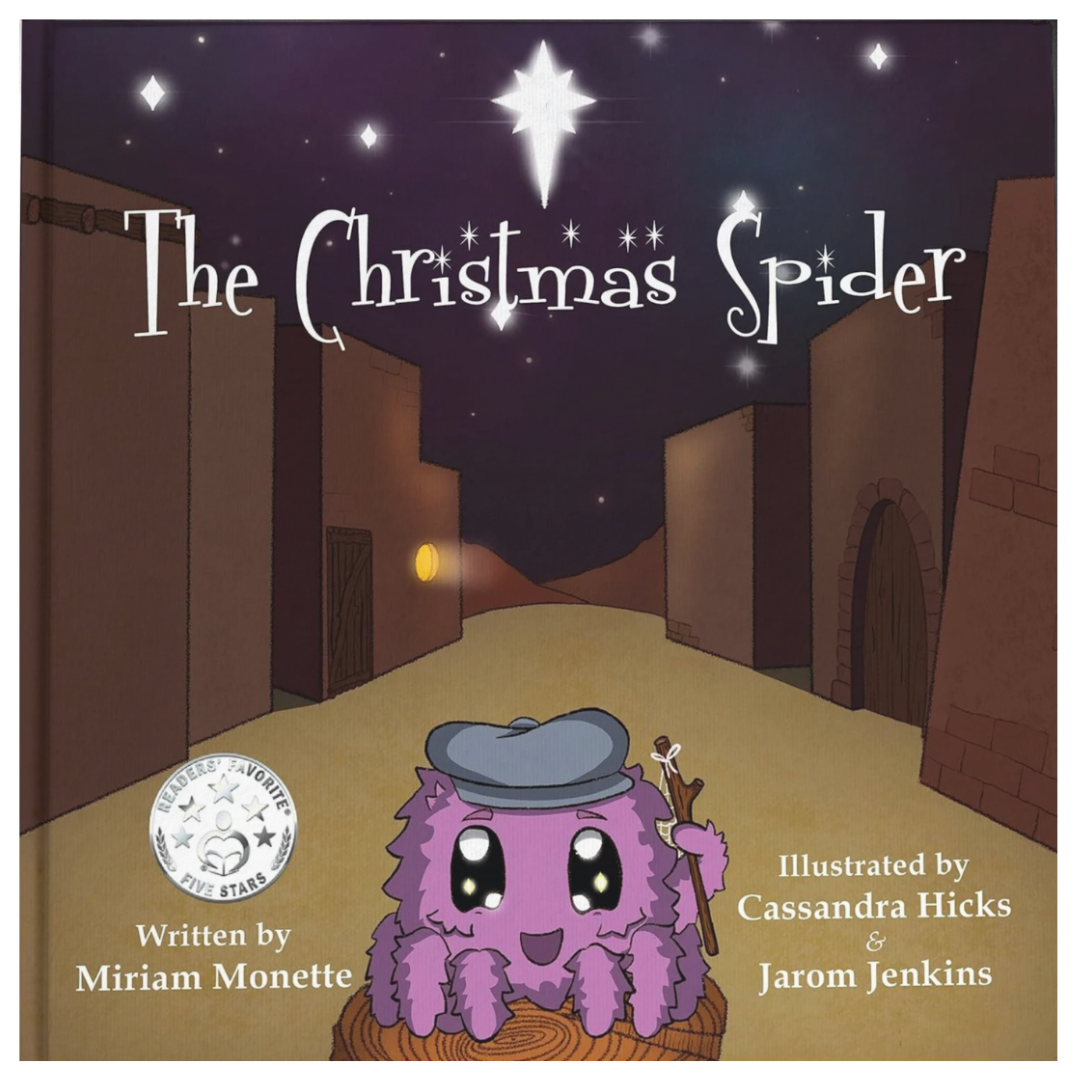 The Christmas Spider + coloring book